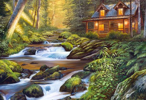 Comodidad junto al arroyo