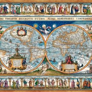 Mapa del Mundo en 1639