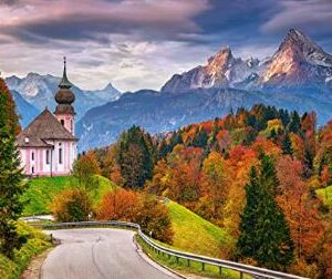 Otono en los Alpes Bavaros Alemania