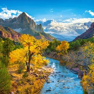 Otono en Parque Nacional Zion USA