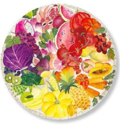 Circular, Frutas y Vegetales