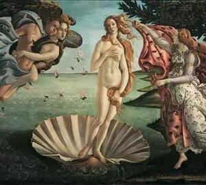 Botticelli, El nacimiento de Venus