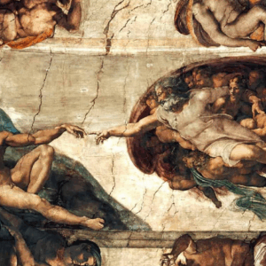 Creación de Adán + marco