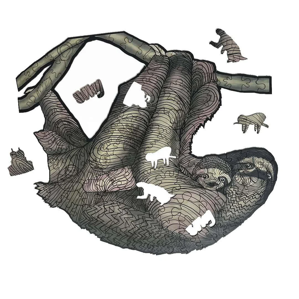 Multiformas Madera Perezoso